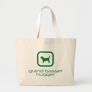 Grand Basset Griffon Vendeen Large Tote Bag