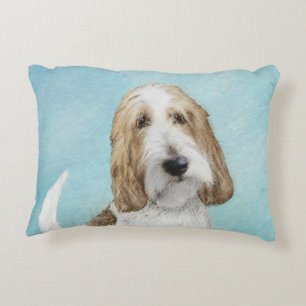 Grand Basset Griffon Vendeen - Original Dog Art Decorative Cushion