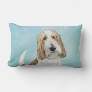 Grand Basset Griffon Vendeen - Original Dog Art Lumbar Cushion