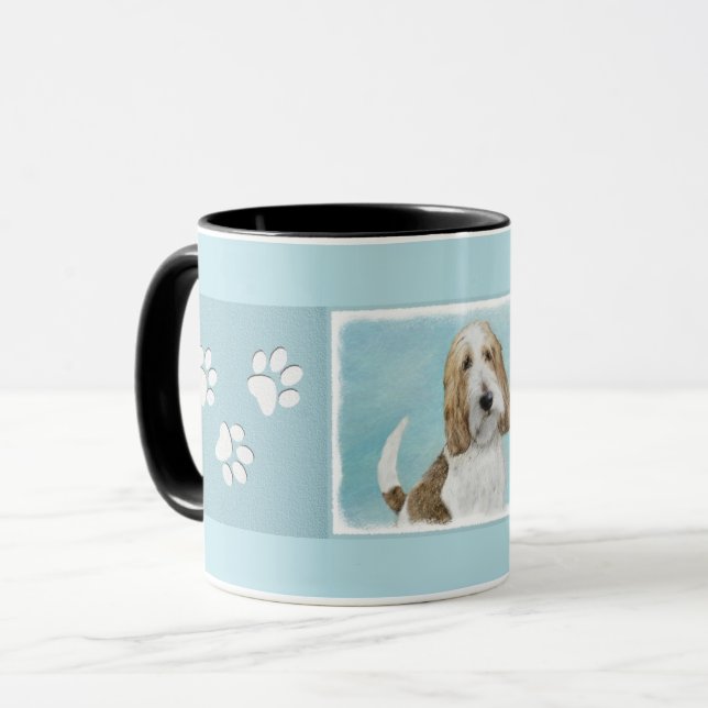 Grand Basset Griffon Vendeen - Original Dog Art Mug (Front Left)