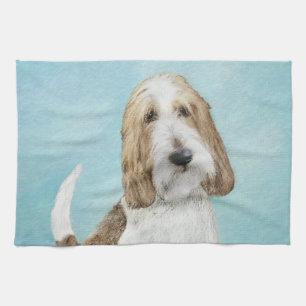 Grand Basset Griffon Vendeen - Original Dog Art Tea Towel