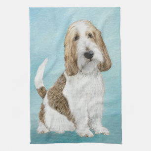 Grand Basset Griffon Vendeen - Original Dog Art Tea Towel