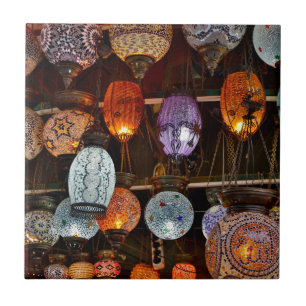Grand Bazar In Istanbul, Turkey Tile