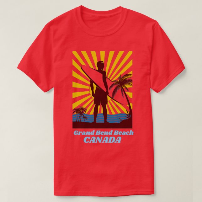 Grand Bend Beach for people who like beach vacatio T-Shirt (Design Front)