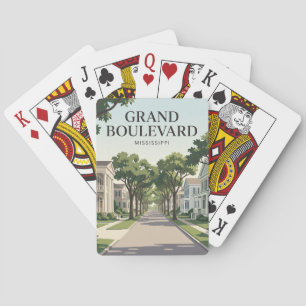 Grand Boulevard Mississippi Playing Cards