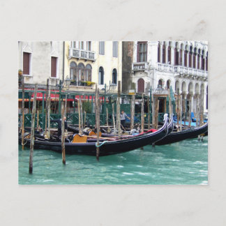 Grand Canal Gondolas Postcard