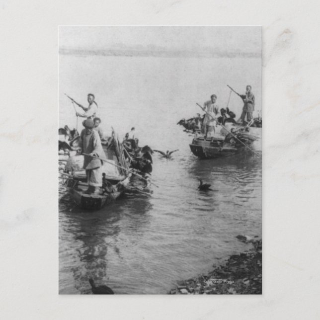 Grand Canal in Soo-chow China Postcard (Front)