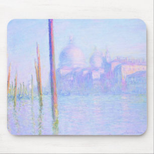 Grand Canal in Venice (by Claude Monet) Mouse Pad