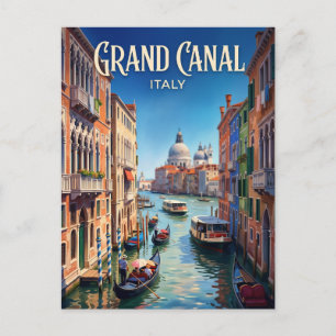 Grand Canal Italy Postcard