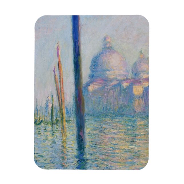 Grand Canal Monet Venice Italy Classic Painting Magnet (Vertical)