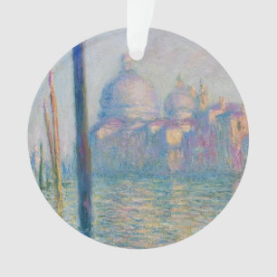 Grand Canal Monet Venice Italy Classic Painting Ornament