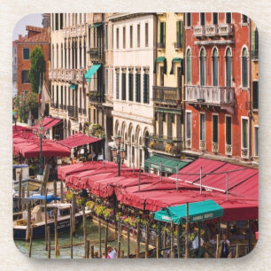 Grand Canal of Venice Italy with gondola boats Coaster