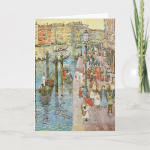Grand Canal, Venice by Maurice Prendergast Card