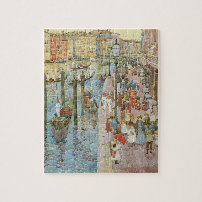 Grand Canal, Venice by Maurice Prendergast Jigsaw Puzzle (Vertical)