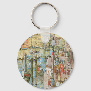 Grand Canal, Venice by Maurice Prendergast Key Ring