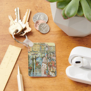 Grand Canal, Venice by Maurice Prendergast Key Ring