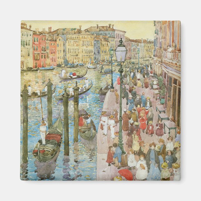Grand Canal, Venice by Maurice Prendergast Magnet (Front)