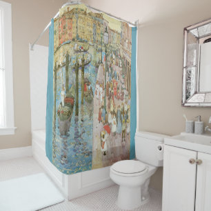 Grand Canal, Venice by Maurice Prendergast Shower Curtain