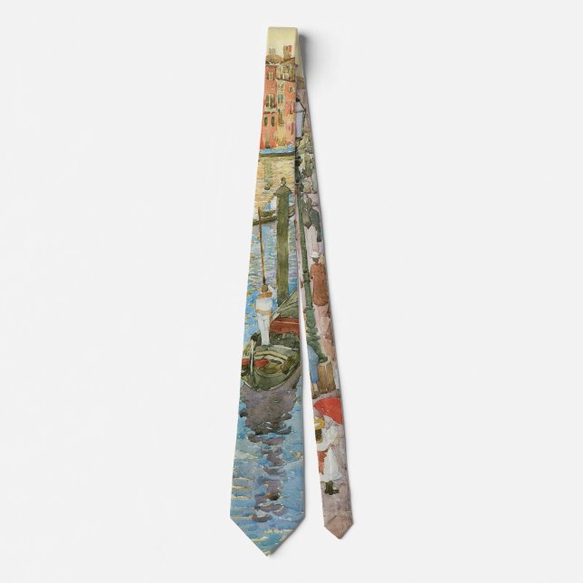 Grand Canal, Venice by Maurice Prendergast Tie (Front)