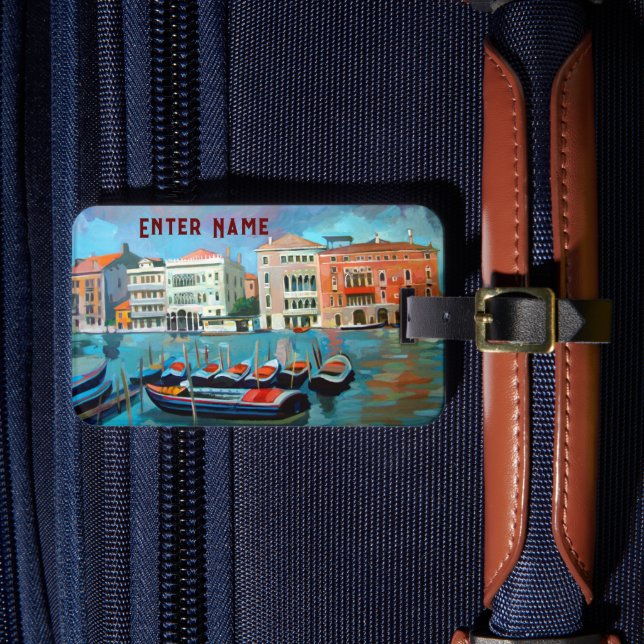 Grand Canal - Venice, Italy Luggage Tag (Front Insitu 4)