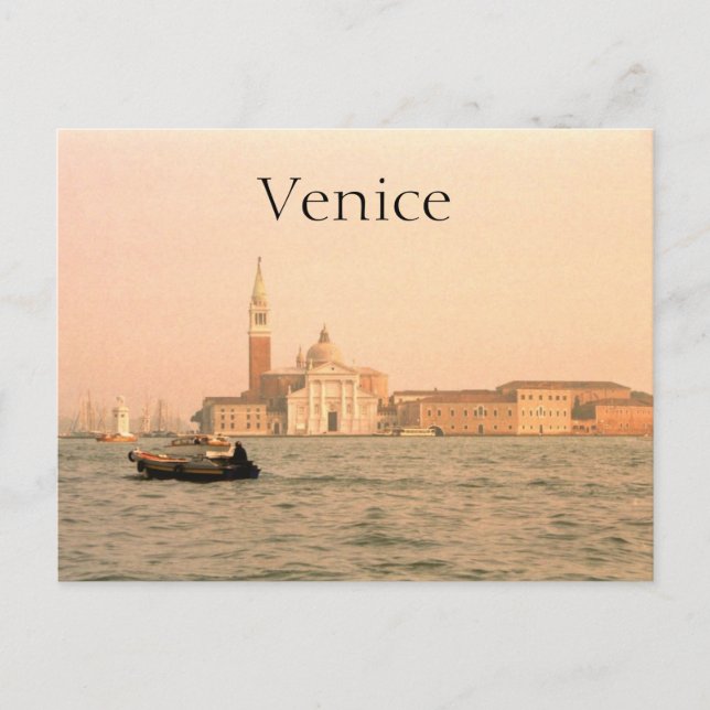 Grand Canal Venice Italy Postcard (Front)