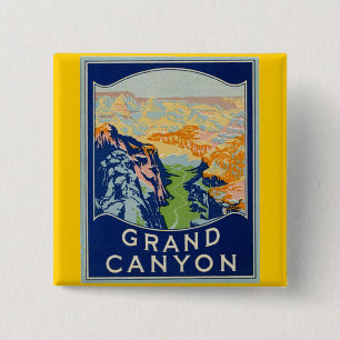 Grand Canyon 15 Cm Square Badge