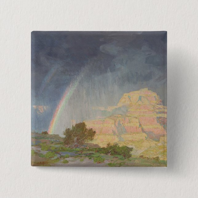 Grand Canyon 15 Cm Square Badge (Front)