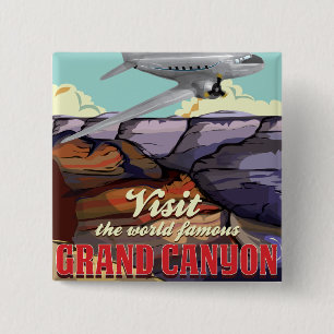 Grand Canyon 15 Cm Square Badge