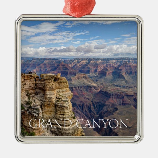 Grand Canyon 7 Metal Ornament (Front)