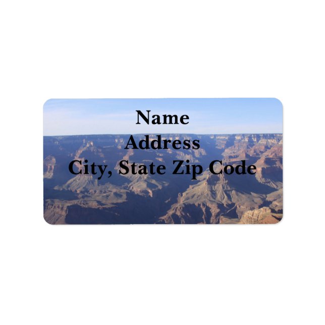 Grand Canyon Address Labels (Front)