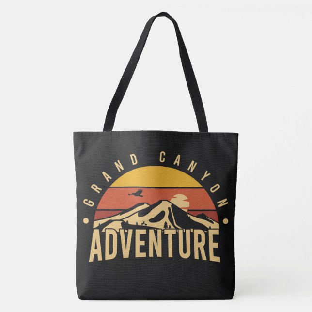 Grand Canyon Adventure Tote Bag (Front)