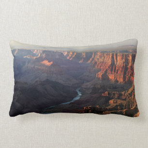 Grand Canyon and Colorado River in Arizona Lumbar Cushion