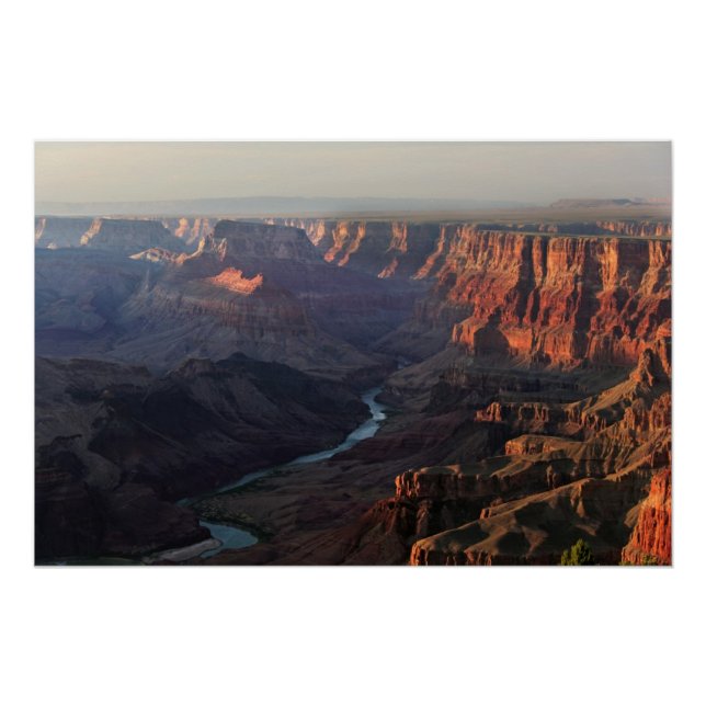 Grand Canyon and Colorado River in Arizona Poster (Front)