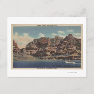 Grand Canyon, Arizona - Boulder Dam Area Postcard