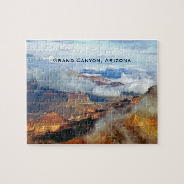 Grand Canyon, Arizona, Canyon Clouds Fine Art Jigs Jigsaw Puzzle (Horizontal)