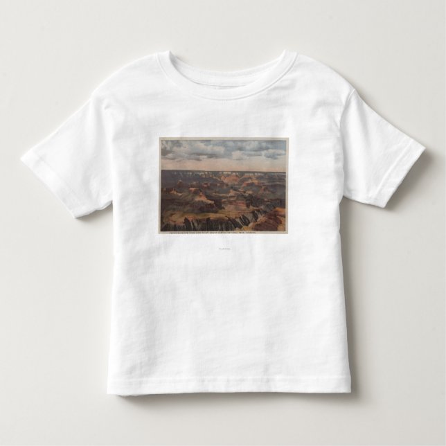 Grand Canyon, Arizona - Cloud Shadows from Hopi 2 Toddler T-Shirt (Front)