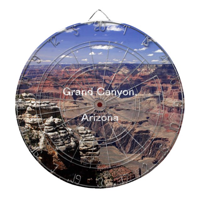 Grand Canyon, Arizona Dartboard (Front)