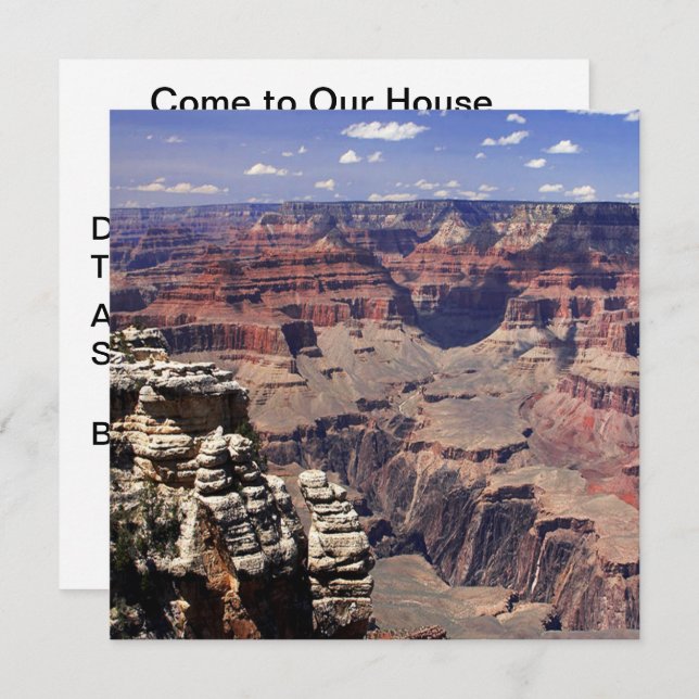 Grand Canyon, Arizona Invitation (Front/Back)