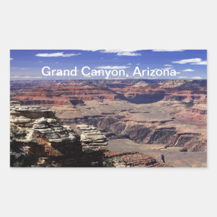 Grand Canyon, Arizona Rectangular Sticker