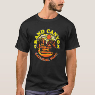 Grand Canyon Arizona Retro Mountains Colorado Rive T-Shirt
