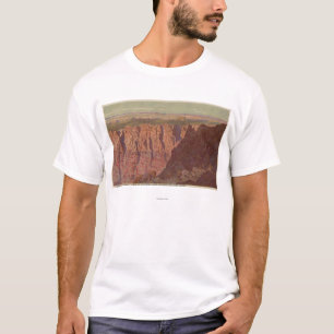 Grand Canyon, Arizona - Sunset on the Painted T-Shirt