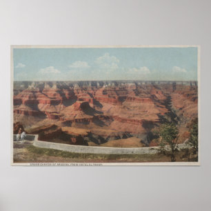 Grand Canyon, Arizona - View of Canyon from Hote Poster
