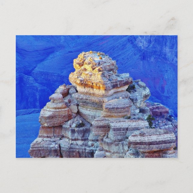 Grand Canyon At Sunset Postcard (Front)