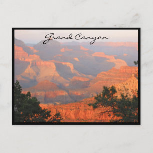 grand canyon border postcard