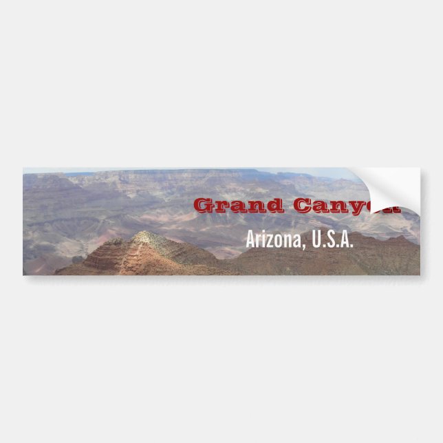 Grand Canyon bumper sticker (Front)