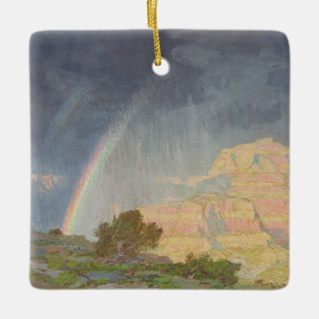 Grand Canyon Ceramic Ornament (Front)