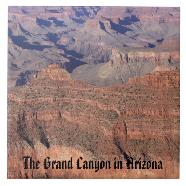 Grand Canyon Ceramic Tile (Front)