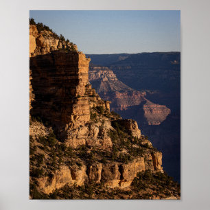 Grand Canyon Cliffs at Sunrise - Landscape Photos Poster