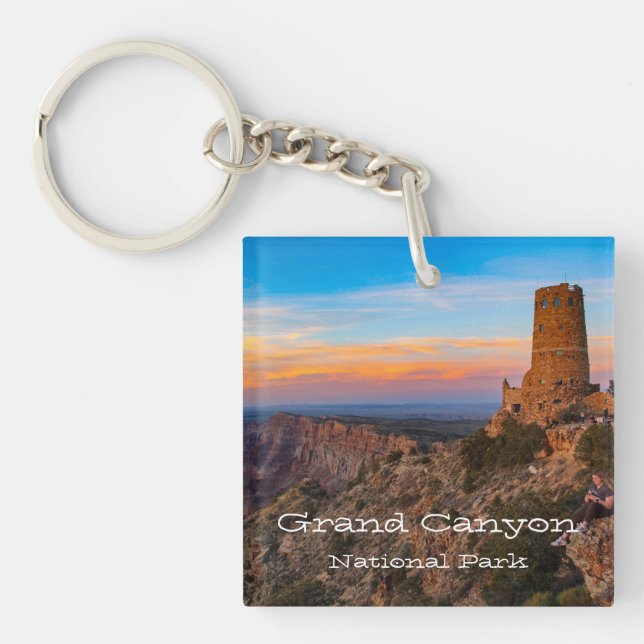 Grand Canyon Desert Tower Key Ring (Front)