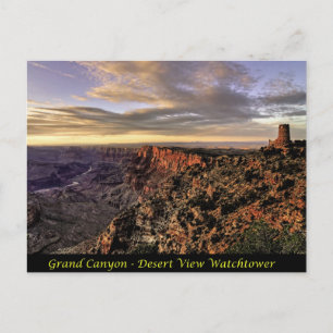 Grand Canyon - Desert View Watchtower Postcard